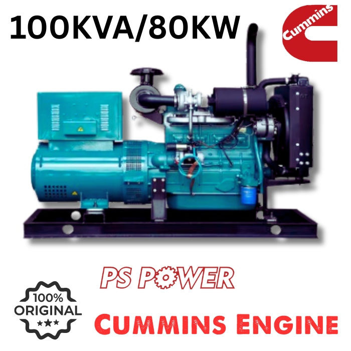 Cummins 100 kVA / 80 kW Diesel Generator