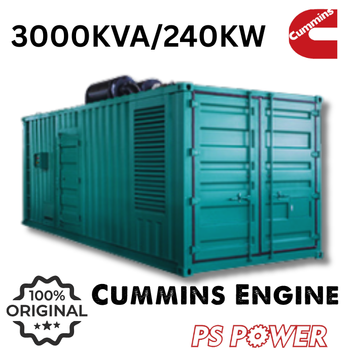 Cummins 300 kVA / 250 kW Diesel Generator