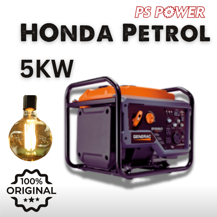 Honda 5 kVA / 5 kW Petrol Generator (HG6700EX)